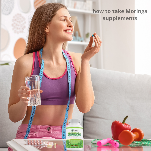 how to take Moringa supplements